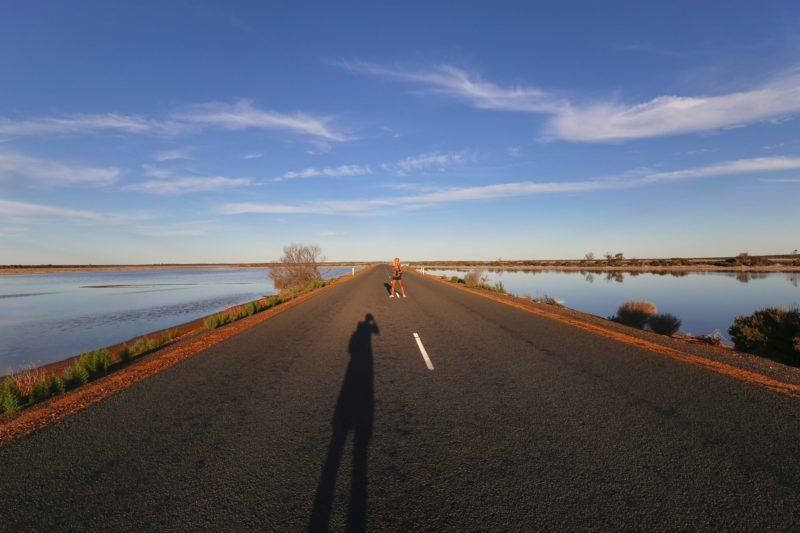 io al lake king, sud del western australia