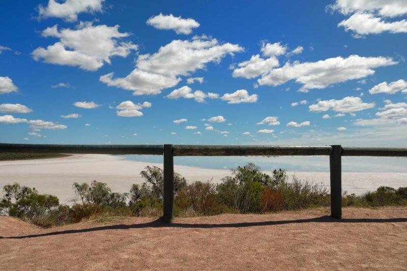 il pink lake di esperance al sud del western australia