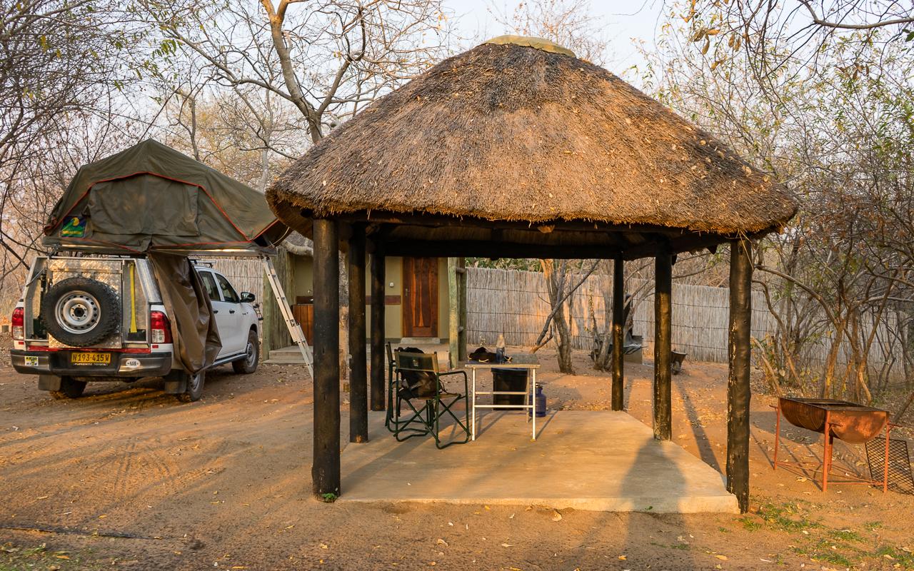 Kwando River Namushasha Lodge Campingplatz Namibia